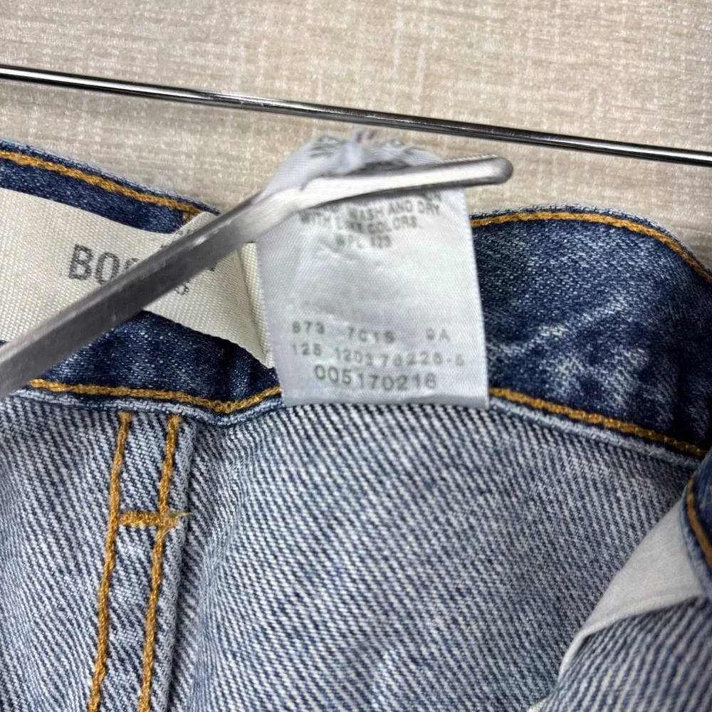 Vintage Levis 517 Mens 33x32 Bootcut Jeans Thigh Faded Denim